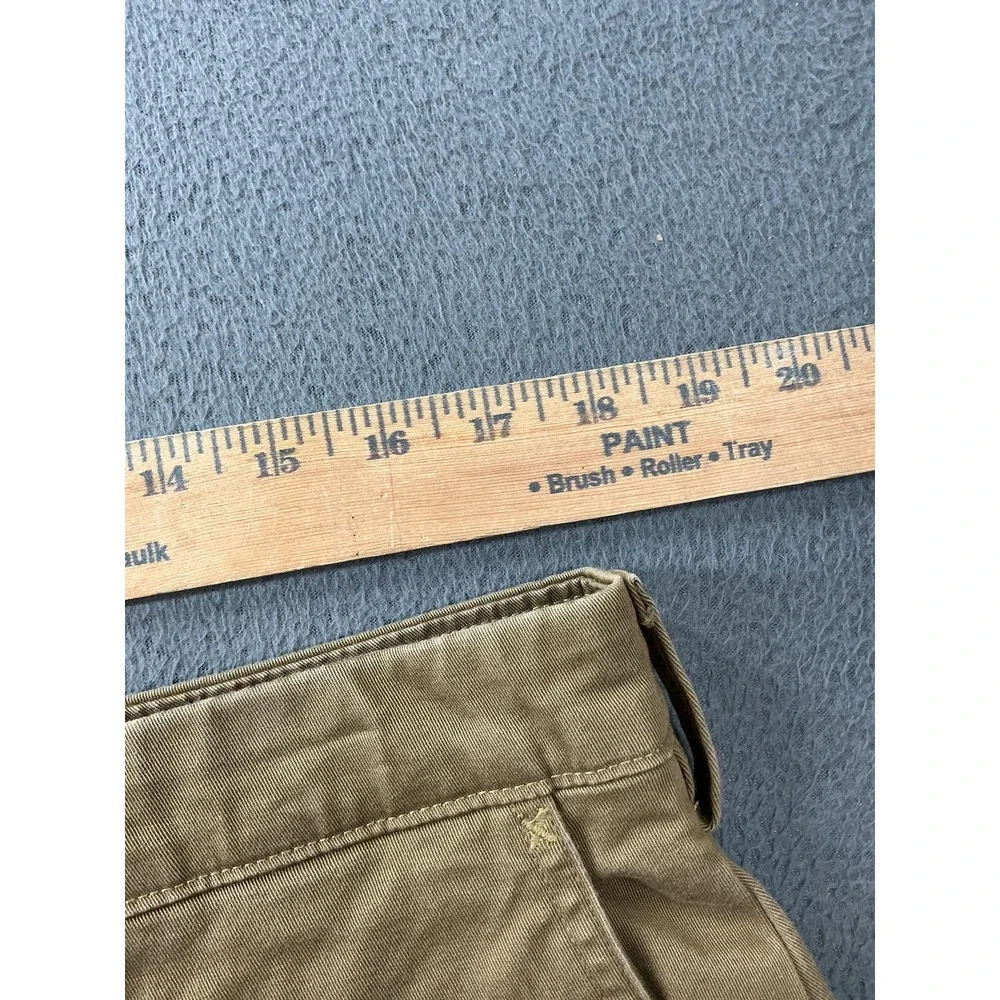 Duluth Trading Pants Mens 36x36 Khaki Brown Chino Relaxed Flex Baggy Ballroom